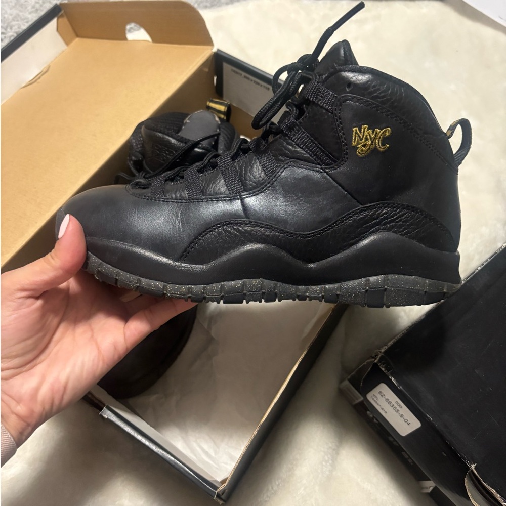 Jordan Black and Gold Air Jordan 10 Retro BG